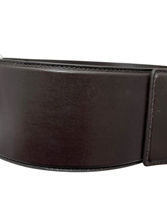 Bottega Veneta Belt Brown M Thick Waist 88 cm 85 Leather main image 5